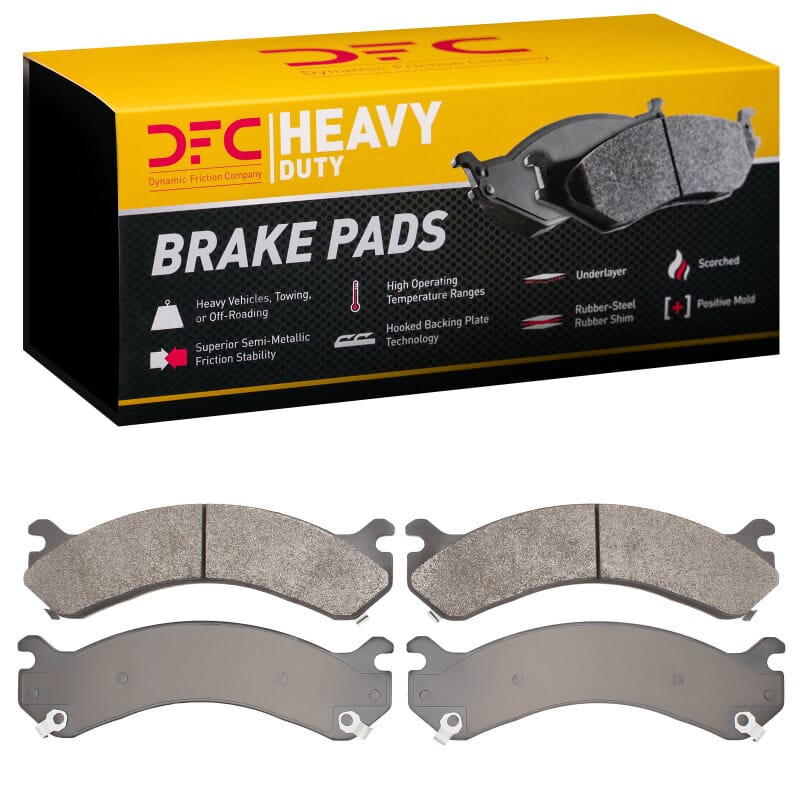 DFC — DFC 01-10 Chevrolet Silverado 3500 HD Rear Heavy Duty Pads - Semi Metallic
DFC Brake Pad Set