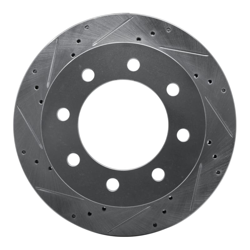 R1 Concepts — R1 00-02 Dodge Ram 3500 Front Left Drilled & Slotted Silver Brake Rotor
R1 Brake Rotor Drill