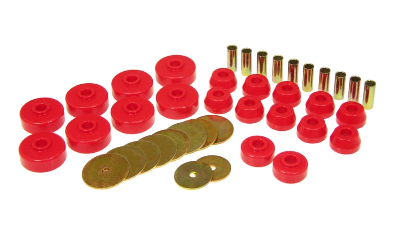Prothane — Prothane 84-88 Toyota 4Runner Body Mount Kit - Red
BODY/SUB-FRAME MNTS