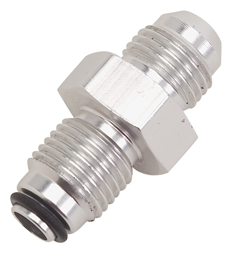 Russell — Russell Performance -6 AN (male to 11/16in-18 O-ring seal) Power Steering Adapter. Clear anodized
PwrStrgHoseAdpt