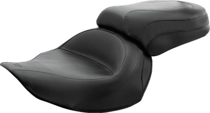 Mustang Motorcycle — Mustang 06-15 Yamaha Roadliner & Stratoliner Wide Touring Solo Seat - Black
