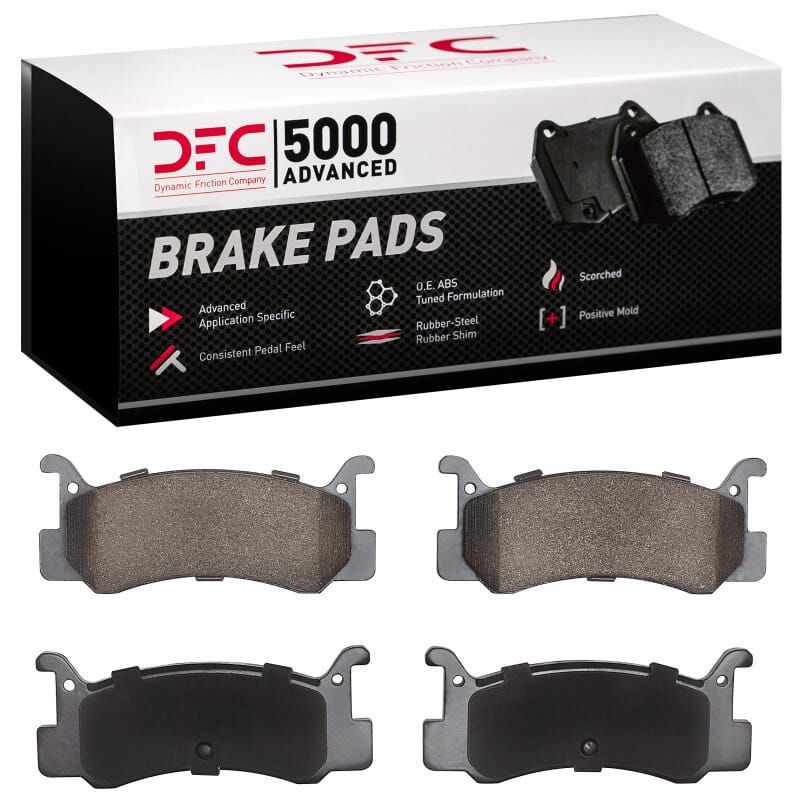 DFC — DFC 87-95 Mazda 323 Rear 5000 Advanced Semi Metallic Brake Pads
DFC Brake Pad Set