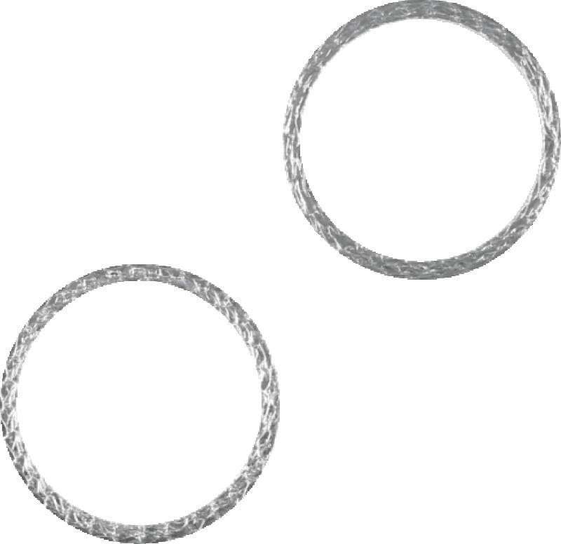 TwinPower — Exhaust Gaskets, Race Style, .240 in. Thick, 2 pk.