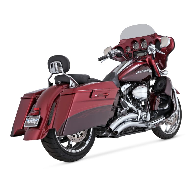 Vance and Hines — Vance & Hines HD Dresser 07-16 Big Radius 2-2 Chrome PCX Full System Exhaust