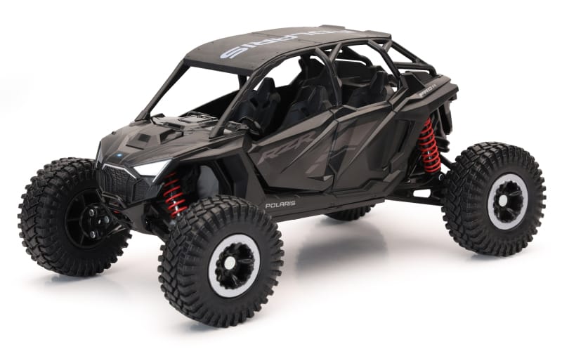 New Ray Toys — New Ray Toys Polaris RZR Pro R 4 Rock Crawler Stealth Black Scale - 1:18