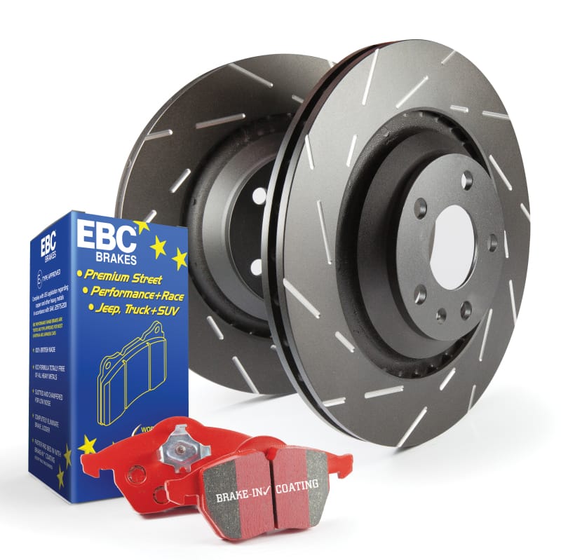 EBC — S4 Kits Redstuff and USR Rotors
EBC Stage 4 Brake Kit
