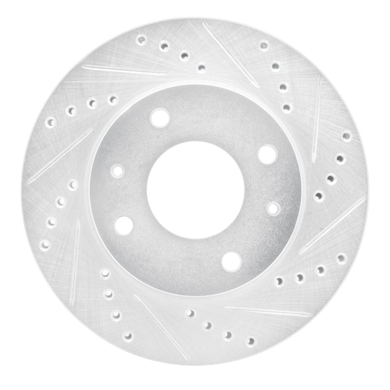 R1 Concepts — R1 01-03 Hyundai SONATA Front Right Drilled & Slotted Silver Brake Rotor
R1 Brake Rotor Drill