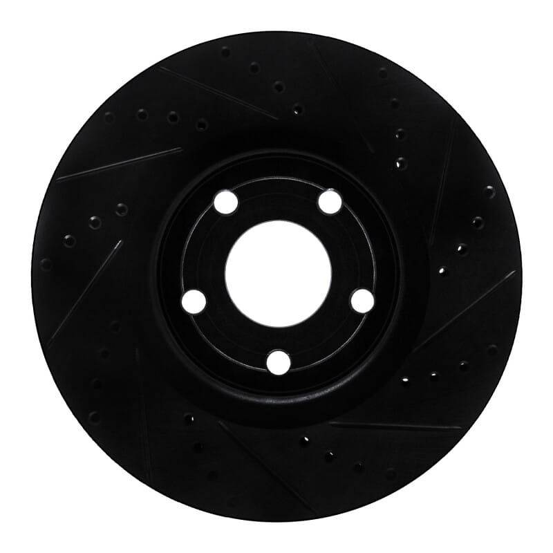 R1 Concepts — R1 20-25 Ford BRONCO Sport Front Right Drilled & Slotted Black Brake Rotor
R1 Brake Rotor Drill