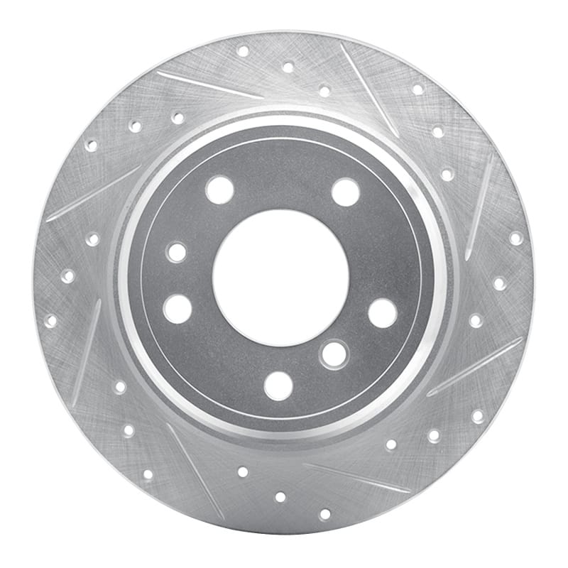 R1 Concepts — R1 89-95 BMW 525I (USA/Canada) Rear Right Drilled & Slotted Silver Brake Rotor
R1 Brake Rotor Drill