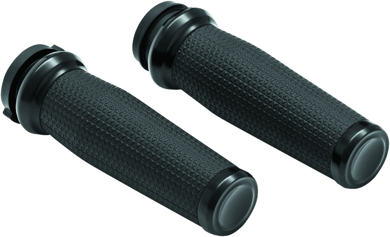 Kuryakyn — Kuryakyn Thresher Grips Throttle-By-Wire Black