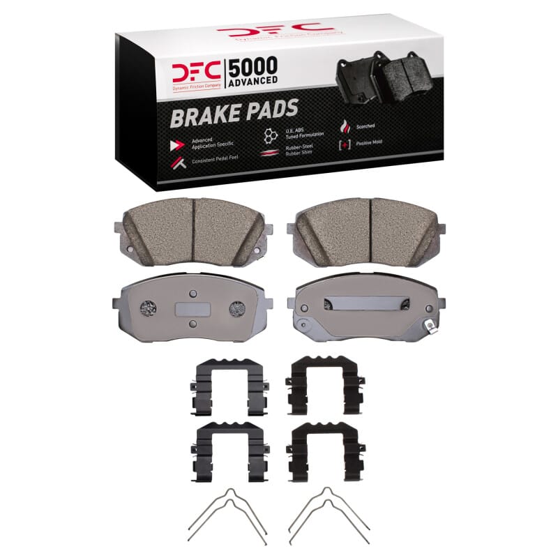 DFC — DFC 16-20 Hyundai Sonata Front 5000 Advanced Ceramic Brake Pads and Hardware Kit
DFC Brake Pad Set