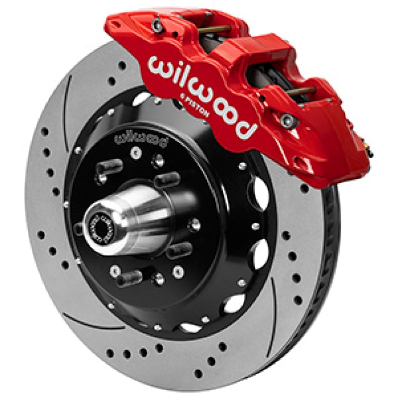 Wilwood — Wilwood Aero6R/ST Front Big Brake Kit 14in D/S Red Powder Coat 79-88 Chevrolet Monte Carlo
BRAKE KIT