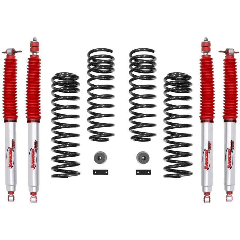 Rancho — Rancho 07-17 Jeep Wrangler Front and Rear Suspension System - Master Part Number / One Box
Suspension Kit