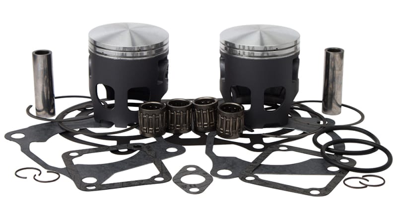 Vertex Pistons — Vertex Piston 87-06 Yamaha YFZ 350 Banshee 350cc Cast Replica Stroker Piston Kit +5mm