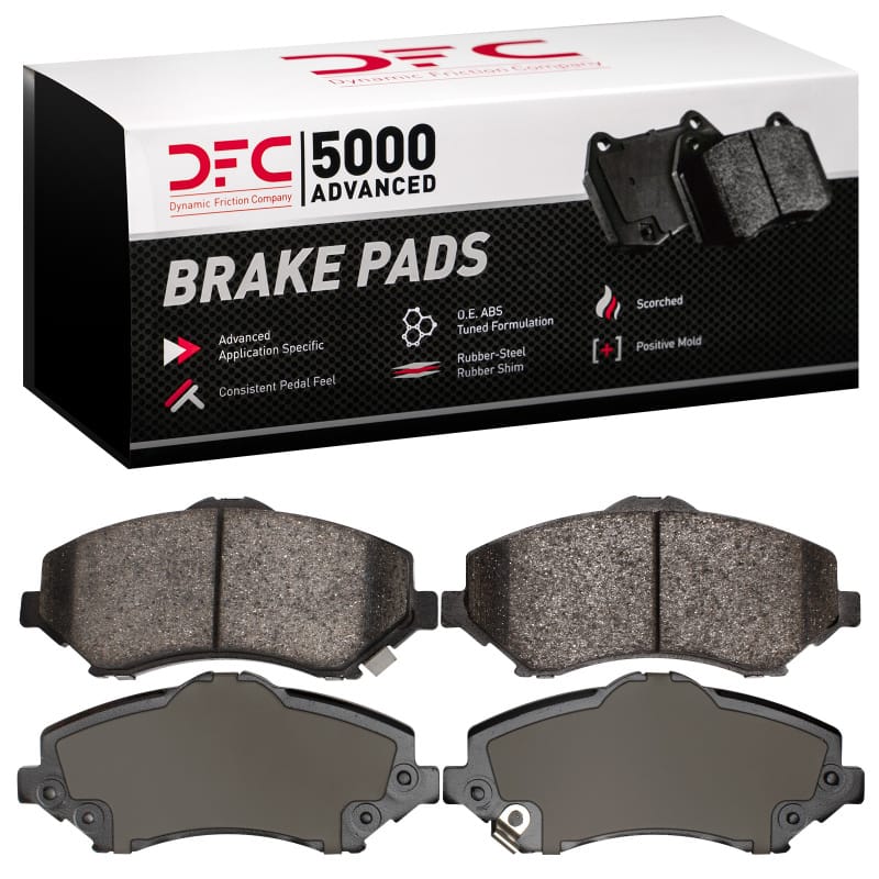 DFC — DFC 07-18 Chrysler Town & Country Front 5000 Advanced Ceramic Brake Pads
DFC Brake Pad Set