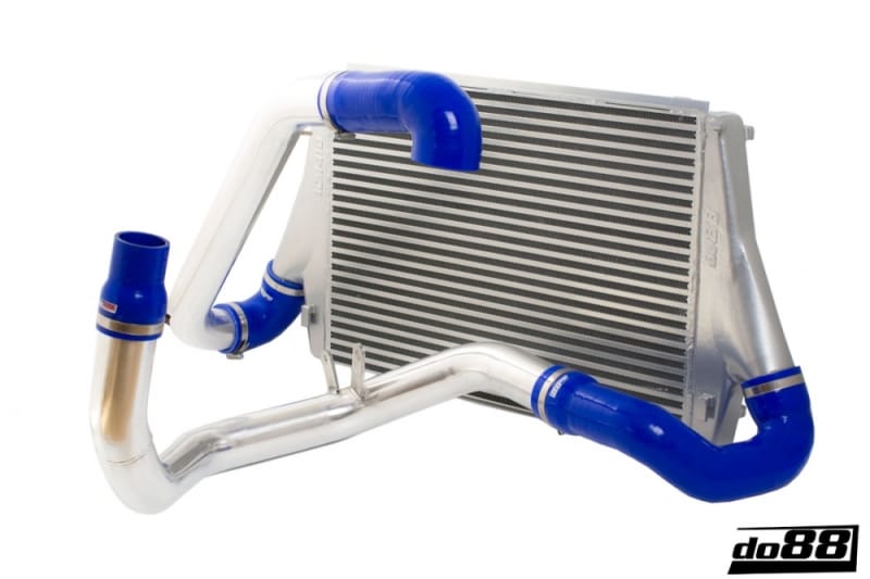 do88 — do88 03-11 SAAB 9-3 1.8T/2.0T (B207) BigPack Intercooler Kit w/Blue Hoses