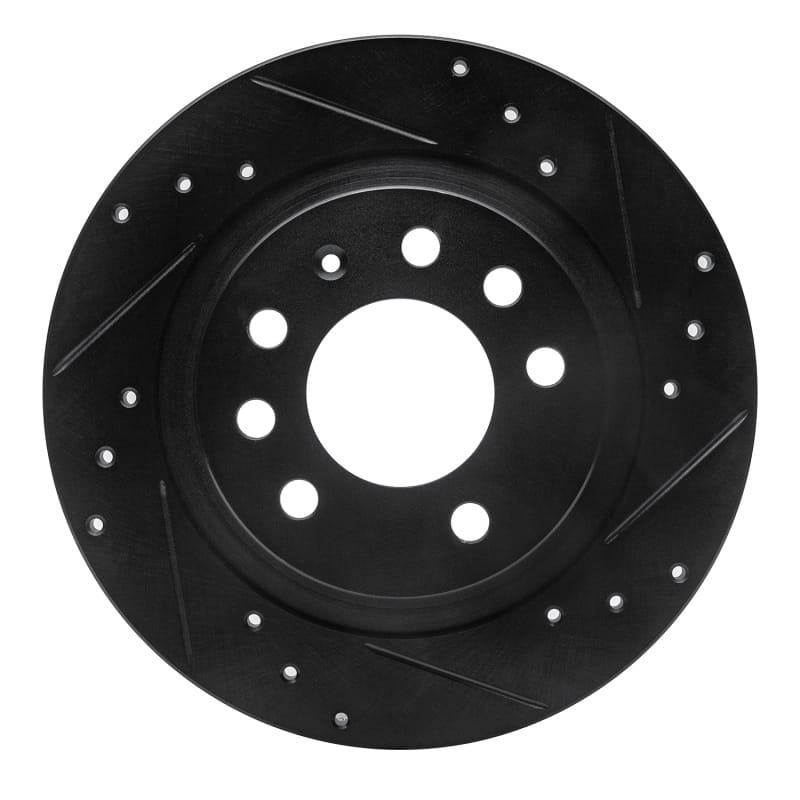 R1 Concepts — R1 06-10 Pontiac Solstice Rear Right Drilled & Slotted Black Brake Rotor
R1 Brake Rotor Drill