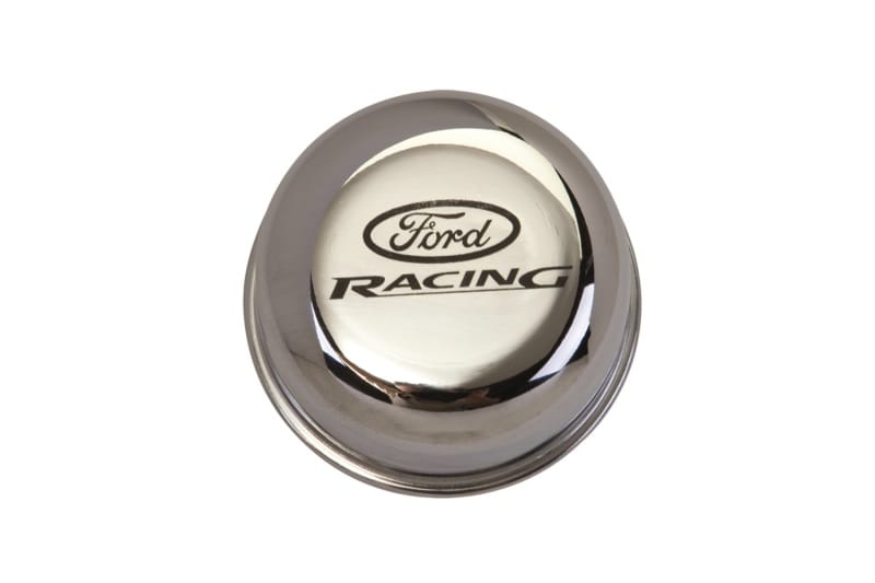 Ford Racing — Ford Racing Chrome Breather Cap W/ Ford Racing Logo