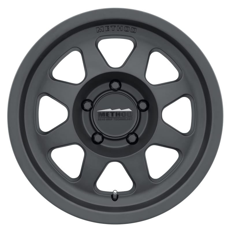 Method Wheels — Method MR701 17x7.5 +50mm Offset 5x160 65mm CB Matte Black Wheel