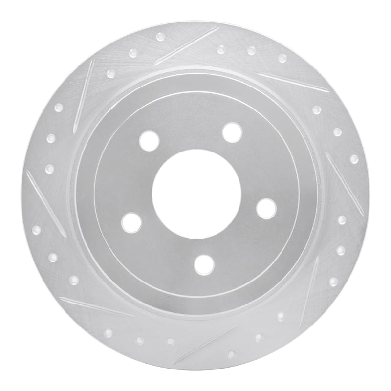 R1 Concepts — R1 03-05 Ford Explorer Sport Trac Rear Left Drilled & Slotted Silver Brake Rotor
R1 Brake Rotor Drill