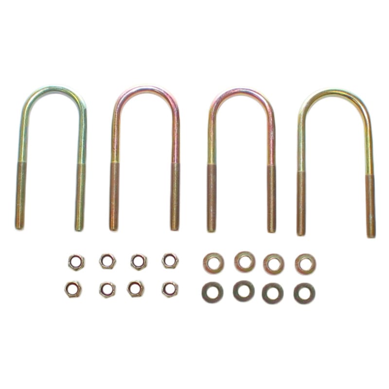 Rancho — Rancho 59-63 Jeep CJ3 Front U-Bolt Kit
Lf Spg Axe U-Bolt Kt