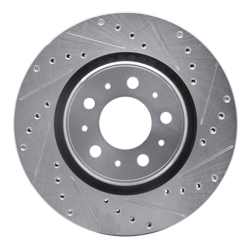 R1 Concepts — R1 98-04 Volvo C70 Front Right Drilled & Slotted Silver Brake Rotor
R1 Brake Rotor Drill
