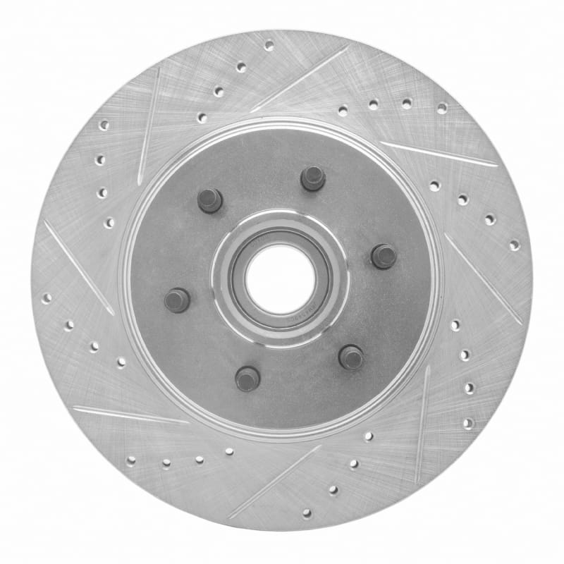 R1 Concepts — R1 04-08 Ford F-150 RWD Front Left Drilled & Slotted Silver Brake Rotor
R1 Brake Rotor Drill
