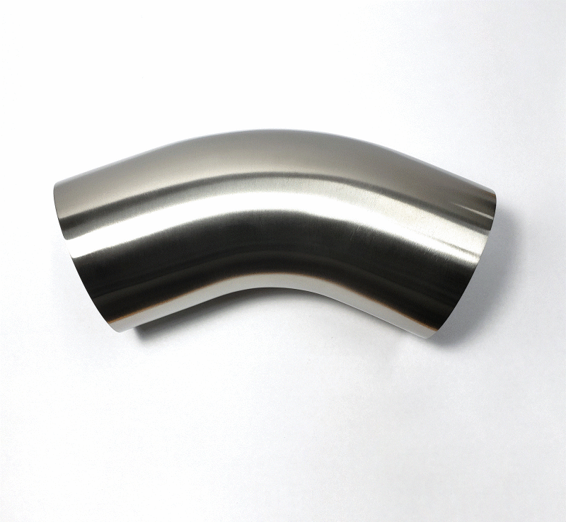 Stainless Bros — Stainless Bros 1.88in Diameter 1D / 1.88in CLR 16GA 45 Degree Mandrel Bend w/ Leg