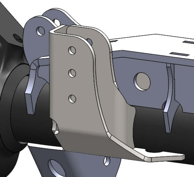 Artec Industries — Artec Industries Raised Tracbar Bracket For 3 1/2 In Diameter Front Axle