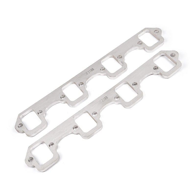 Stainless Works — Stainless Works SBF Rectangular Shaped Port Header 304SS Exhaust Flanges 1-7/8in Primaries (2in BP)
Header Flange
HFSBF2188