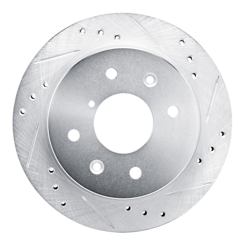 R1 Concepts — R1 84-85 Mazda RX-7 Rear Right Drilled & Slotted Silver Brake Rotor
R1 Brake Rotor Drill