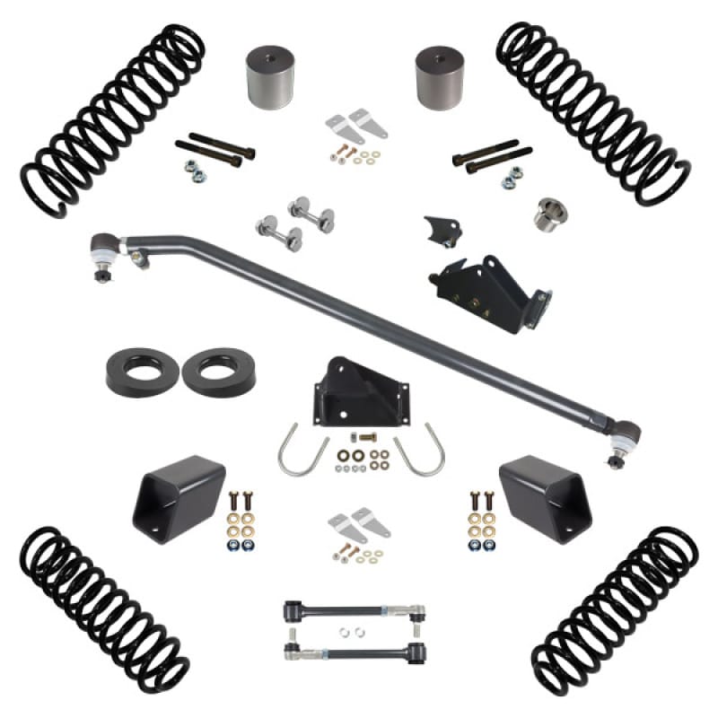Synergy Mfg — Synergy 07-18 Jeep Wrangler JK 2 DR 3.0in Lift Stage 1.5 Suspension System