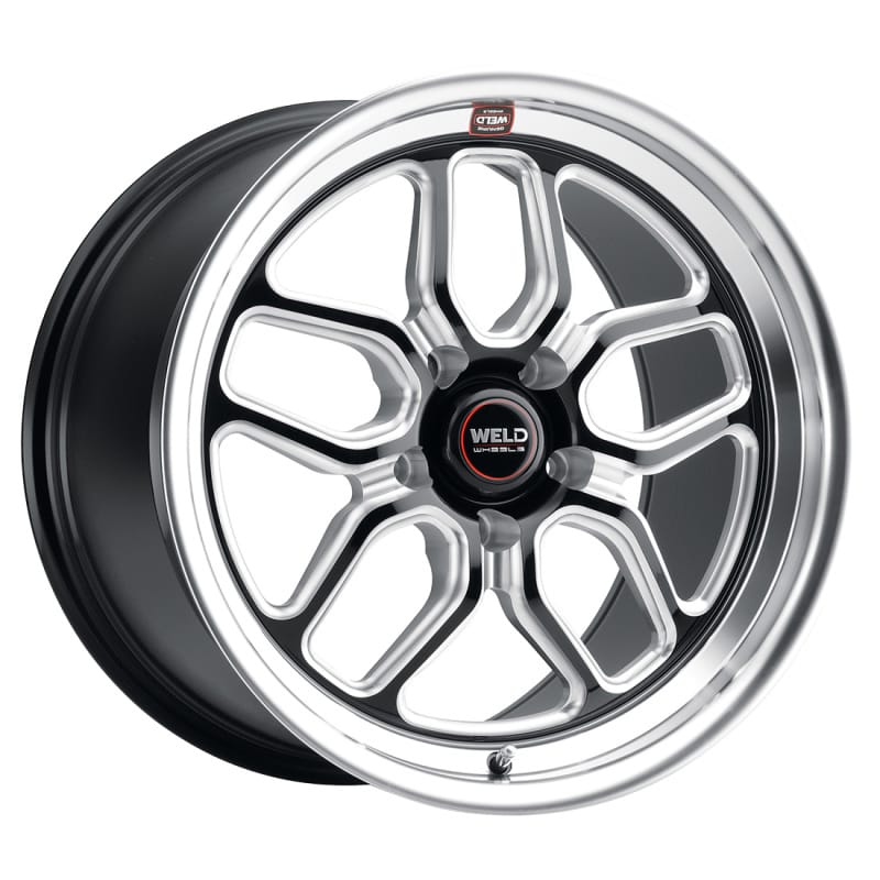 Weld — Weld Racing 18x9 Laguna Bead Lock 5x114.3 ET29 BS6.1 Gloss BLK MIL DIA 72.56