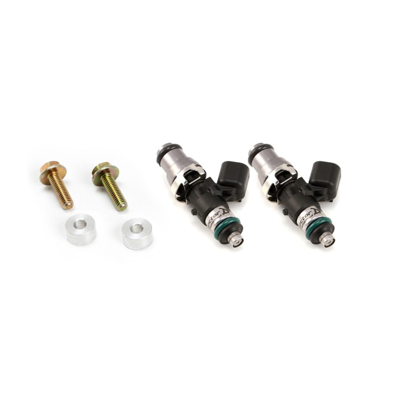Injector Dynamics — Injector Dynamics ID2600-XDS Fuel Injectors Polaris RZR 14mm Grey Adapter Top (Set of 2)