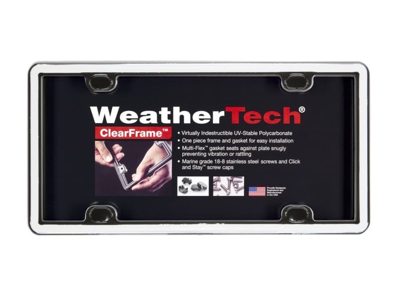 WeatherTech — WeatherTech ClearFrame Kit - White
License Plate Frame
LicensePlateFrame