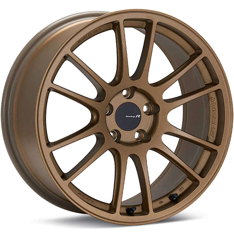 Enkei — Enkei GTC01RR 18x10 5x114.3 22mm Offset Titanium Gold Wheel *Special Order*