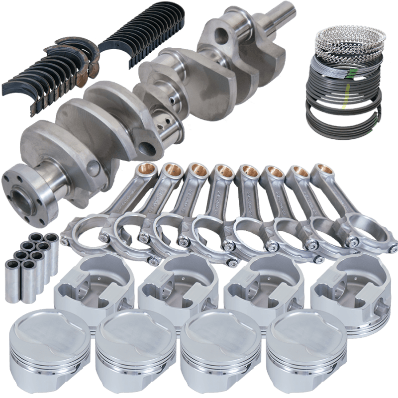 Eagle — Eagle Ford 289/302 3.400in Crank 5.400in I-Beam Rods -12.5cc 4.000in Pistons Rotating Assembly
Pro Street Assembly