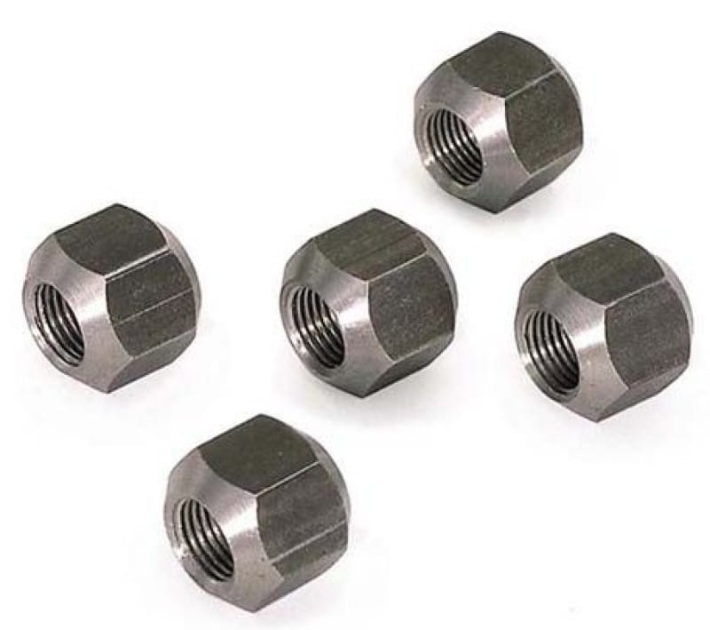 Moroso — Moroso Double Ended Lug Nuts - 5/8in-18 x 1in Hex (Use w/Part No 62010) - 5 Pack