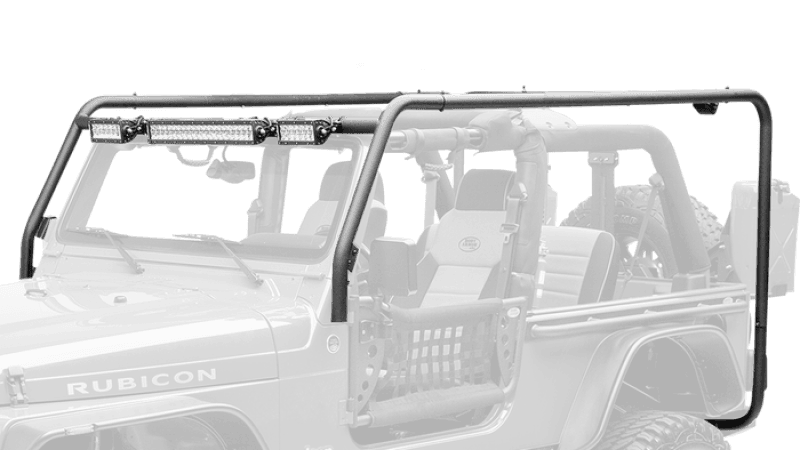 Body Armor 4x4 — Body Armor 4x4 07-18 Jeep Wrangler JK 4dr Roof Rack Frame Crossbars/Rails
Crossbars 2