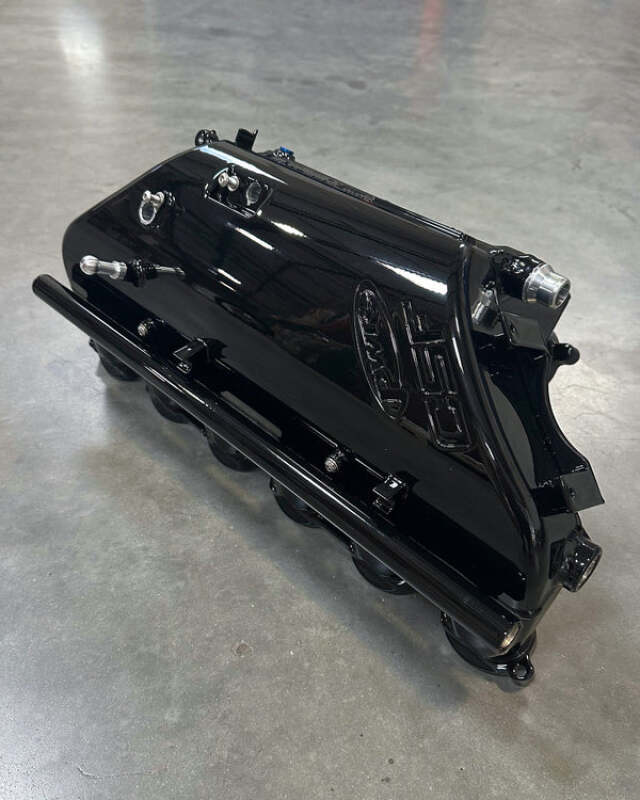CSF — CSF BMW M2/M3/M4 S58 (G8X) Charge-Air Cooler Manifold - Gloss Black