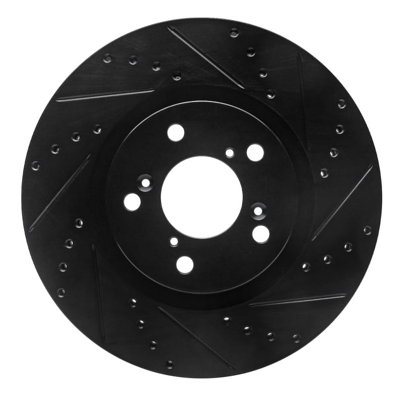 R1 Concepts — R1 09-14 Acura TL Front Right Drilled & Slotted Black Brake Rotor
R1 Brake Rotor Drill