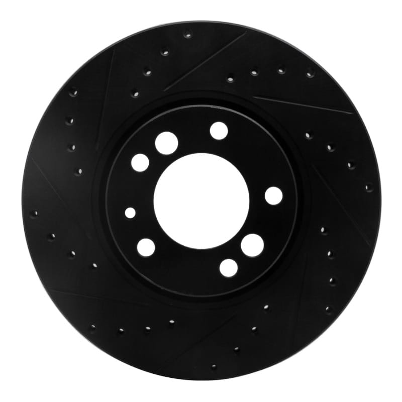 R1 Concepts — R1 91-93 BMW M5 Front Left Drilled & Slotted Black Brake Rotor
R1 Brake Rotor Drill