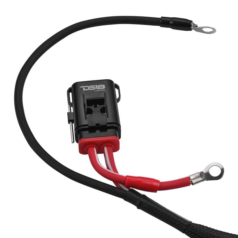DS18 — DS18 8-GA Water Resistant Fuse Holder 12 Ft of Power and Ground Wires 4 Door UTV