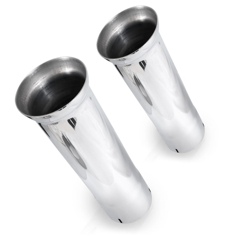 Stainless Works — Stainless Works Bell Exhaust Tips- 2 1/2in ID Inlet 2 1/2in Body
