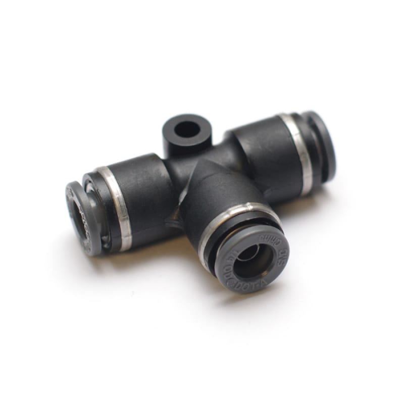 Ridetech — Ridetech Airline Fitting Tee 3/8in x 3/8in x 3/8in Airline
Air Fitting Tee 3/8"