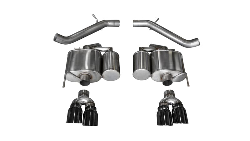 CORSA Performance — Corsa 2016-2019 Cadillac ATS-V 3.6T 4in Black Sport Axle-Back Exhaust
Exhaust