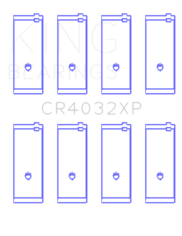 King Engine Bearings — King Engine Bearings Toyota 4Age/4Agze/16V 1.6L (Size +0.50mm) Connecting Rod Bearing Set
Engine Bearing