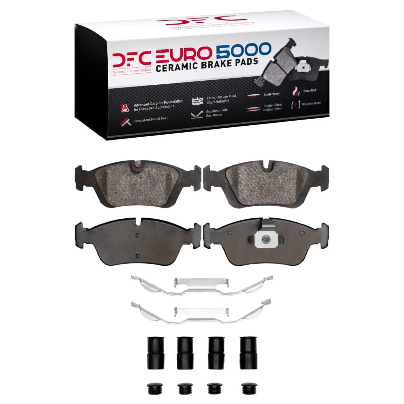 DFC — DFC 92-8 BMW 325is Front Euro 5000 Ceramic Brake Pads and Hardware Kit
DFC EURO Pads + HW