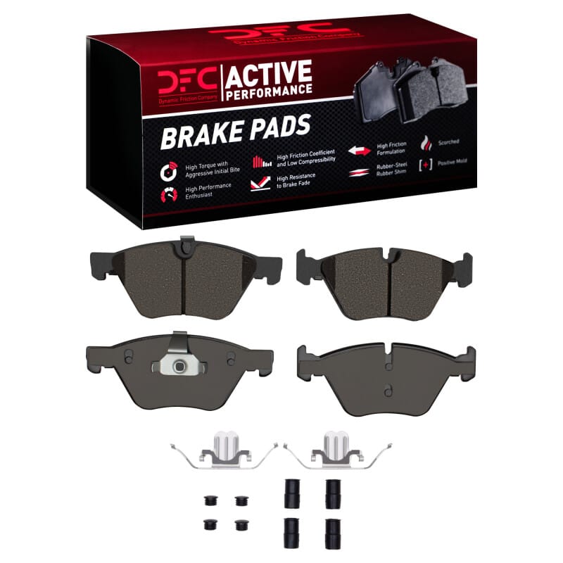 DFC — DFC 06-16 BMW 328i Front Active Performance Pads and Hardware Kit
DFC Brake Pad Set