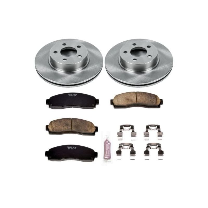 PowerStop — Power Stop 01-03 Ford Explorer Sport Front Autospecialty Brake Kit